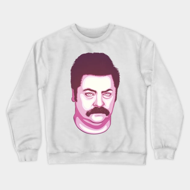 Movember Crewneck Sweatshirt by KristjanLyngmo